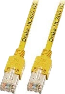Produsent: Efb Patchkabel Rj45 Tm11 Cat.5E Rj45 Patchkabelen Sf/Utp Utp Gul 0,15 Meter