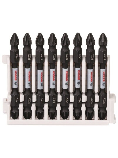 Bosch Impact Control skrutrekkerbits, pakke, 8 stk. Bosch Impact Control skrutrekkerbits, pakke, 8 stk.