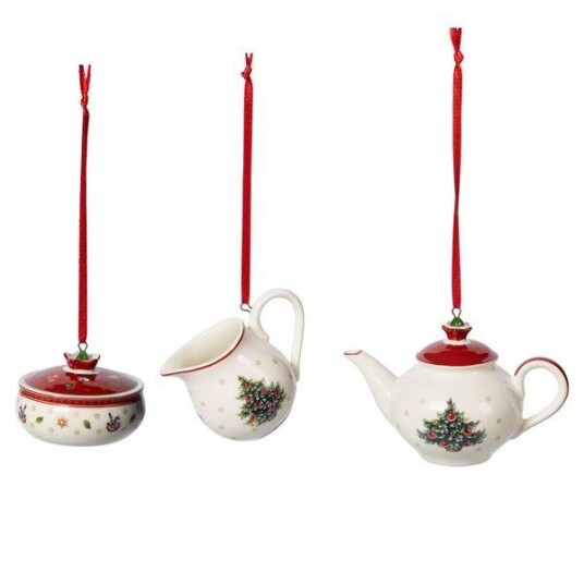 Villeroy & Boch - Toy's Delight juletrepynt krus 3 stk Villeroy & Boch - Toy's Delight juletrepynt krus 3 stk