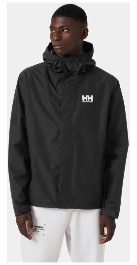 Helly Hansen Herre Seven J Utendørs Regnjakke Svart XXXXL Helly Hansen Herre Seven J Utendørs Regnjakke Svart XXXXL