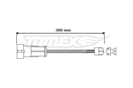 Slitasjevarsler bremseklosser TOMEX Brakes TX 30 53