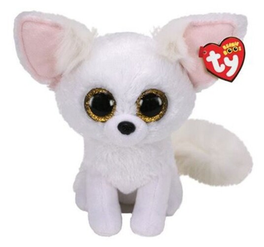 Ty Beanie Boos Hvit Rev Kosedyr 25 cm 3+ År