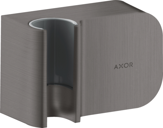 Axor One Porter Hånddusjholder Med slangeuttak, Børstet Sort Krom