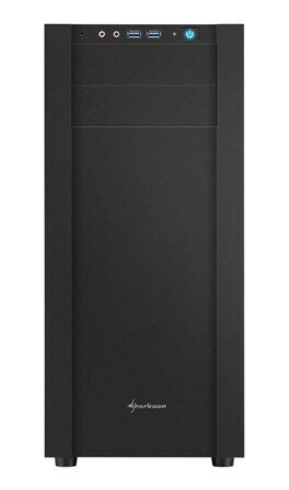 Sharkoon S25-V - miditower - ATX - Kabinett - Miditower - Svart Sharkoon S25-V - miditower - ATX - Kabinett - Miditower - Svart