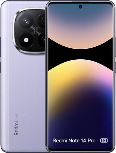 Xiaomi Redmi Note 14 Pro+ 5G 12GB RAM 512GB AMOLED Smarttelefon Lilla