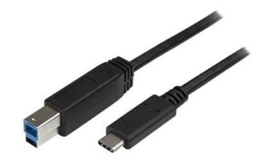 StarTech USB C til USB B Printerkabel 2 m - USB 3.0 - Svart