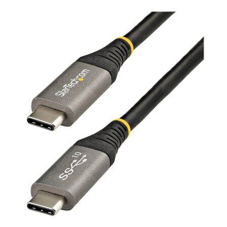 StarTech USB-C 3.2 Gen 2 Kabel 1m 10Gbps 100W Svart