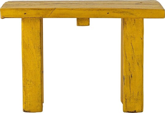 Bloomingville Porir Pedestal - YELLOW - 30X18X24 cm