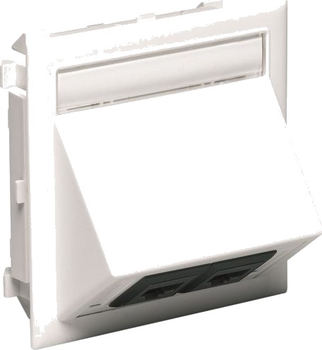 Schneider Electric Lex Com Cat6 UTP Tilkoblingssett 84 x 84 mm 1 kobling