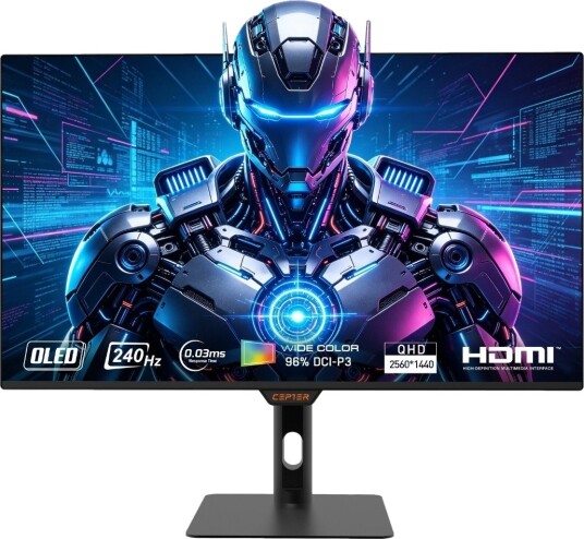 Cepter E-Sport Pro V3 OLED 27" QHD spillskjerm