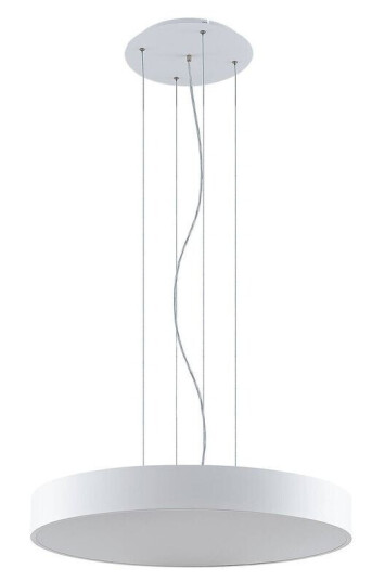 Arcchio Noabelle LED-hengelampe, hvit, 80 cm