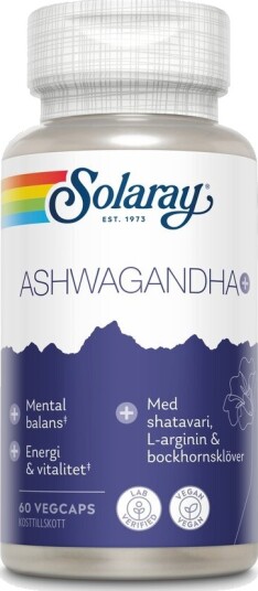 Solaray Ashwagandha+ 60 kaps Solaray Ashwagandha+ 60 kaps