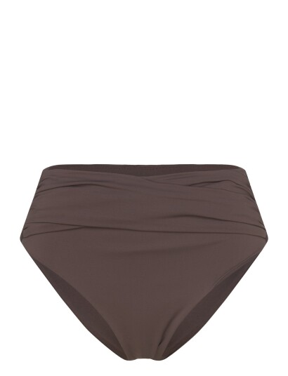 Seafolly S.collective High Waist Wrap Front Pant Brown 36