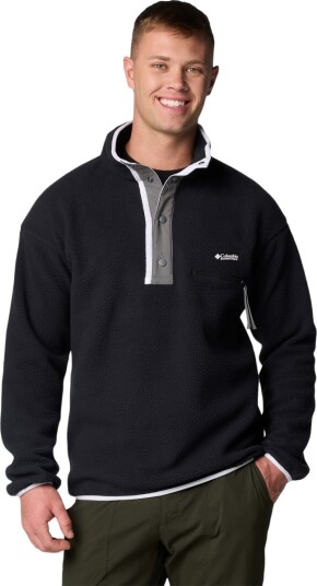 Columbia Sportswear Helvetia Ii Half Snap Fleece - Black - XXL
