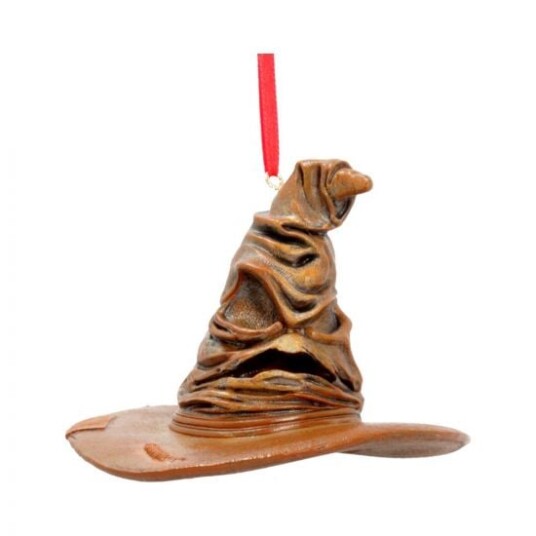 Harry Potter Sorteringshatt Hengende Ornament 9 cm - Juletrepynt fra Nemesis Now