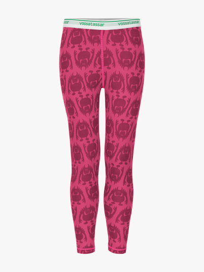 Vossatassar Monsterull Pants Rosa 100