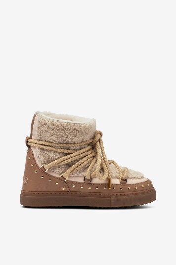 INUIKII - Vinterskoletter Curly Rock - Beige