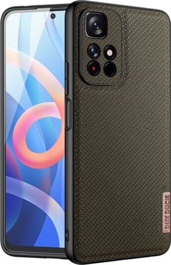 Dux Ducis Fino Case Cover Covered with Nylon Material Poco M4 Pro 5G Green