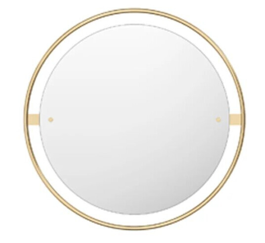 Audo Copenhagen Nimbus speil polished brass, ø 60