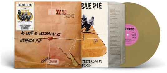 Humble Pie As Safe As Yesterday Gold Vinyl LP/Vinyl Humble Pie As Safe As Yesterday Gold Vinyl LP/Vinyl