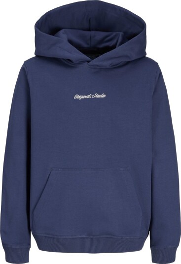 Jack & Jones Junior   Hettegenser jorNorrebro Emb Sweat Hood   Rød