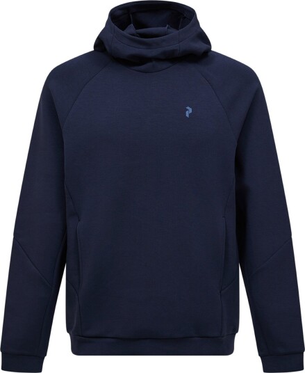 Peak Performance M Sportstech Hoody Golfgenser herre Blue Shadow Large