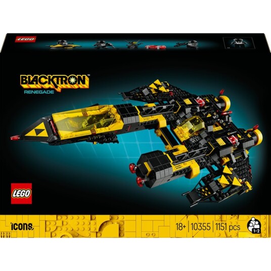 LEGO Icons Blacktron Renegade 10355