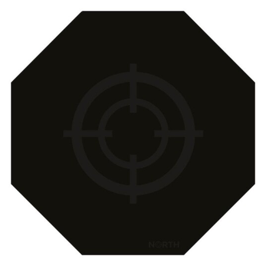 North Gulvmåtte Pro Gaming Sort