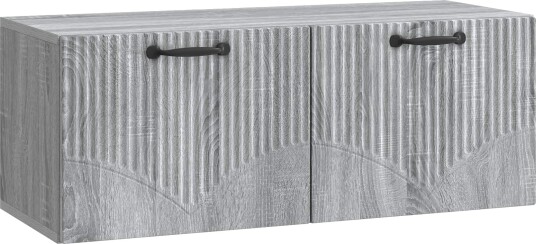 Vegghengt TV skap Grå sonoma 78,5 x 31 x 30 cm Konstruert tre Vegghengt TV skap Grå sonoma 78,5 x 31 x 30 cm Konstruert tre
