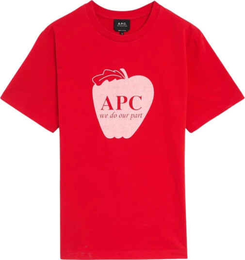 A.p.c. Dame Topper Rød L,