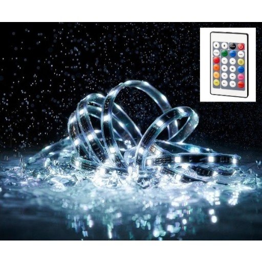 Nielsen LED Bånd med fjernkontroll, utendørs, 5 meter, RGB