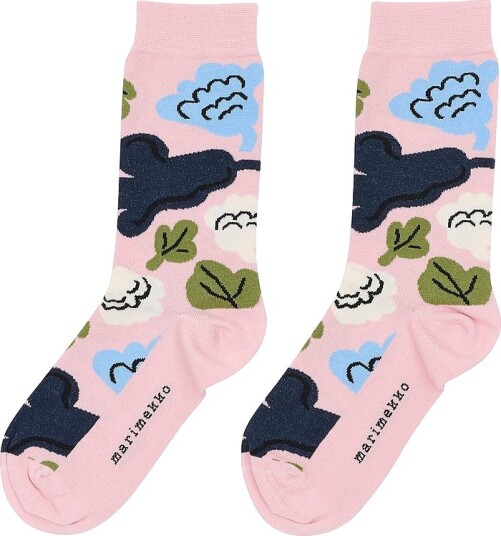 Marimekko Linjaus Kukasta Kukkaan Rosa