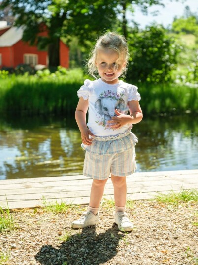 Hust And Claire Alma T Skjorte White (122 / 7 år)