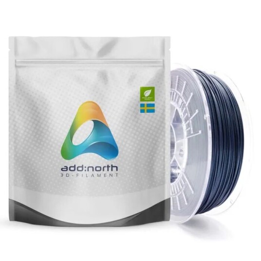 Addnorth E-PLA-filament for 3D-skrivere 1,75 mm Glitz Sapphire