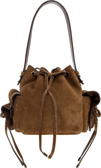 Acne Studios Dame Vesker Brun ONE SIZE, Acne Studios Dame Vesker Brun ONE SIZE,