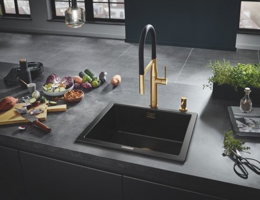 Grohe Cosmopolitan såpedispenser (cool sunrise)