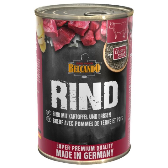 Belcando Super Premium 6 X 400 G Okse Med Potet & Erter