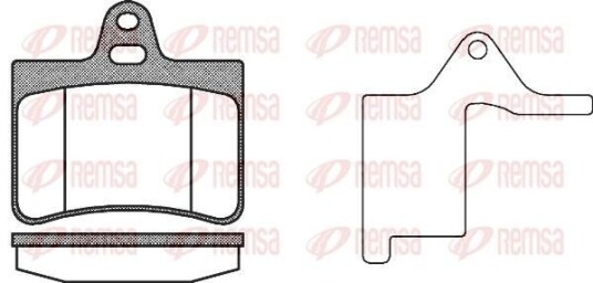 Bremseklosser REMSA 0830.20