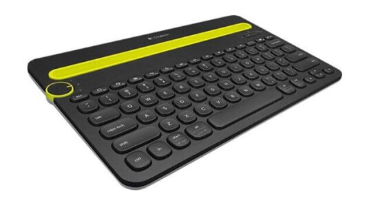 Logitech K480 Bluetooth Black - Nordic - Tastatur - Nordisk - Svart