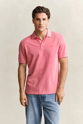 Tofarget poloskjorte ROSE RED L Tofarget poloskjorte ROSE RED L