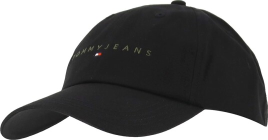 Tommy Hilfiger Tjm Linear Logo Cap Black ONE SIZE