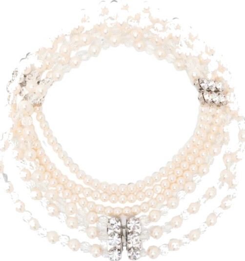 Alessandra Rich Dame Accessories Hvit ONE SIZE, Alessandra Rich Dame Accessories Hvit ONE SIZE,