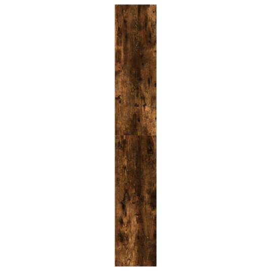 Bokhylle røkt eik 40x30x189 cm konstruert tre Bokhylle røkt eik 40x30x189 cm konstruert tre