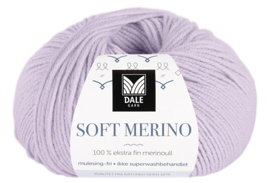 Dale Garn Dale Soft Merino 3039 Lys Lilac