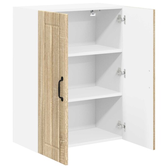  Kjøkkenskap Sonoma eik 60 x 31 x 80 cm Konstruert tre