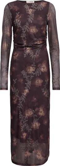A View Belena L/S Dress Brown 40