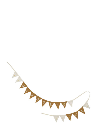 Fabelab Girlander Christmas Brown 17flags 12cm Fabelab Girlander Christmas Brown 17flags 12cm