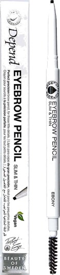 Depend Eyebrow Pencil Slim & Thin Ebony 0,05g