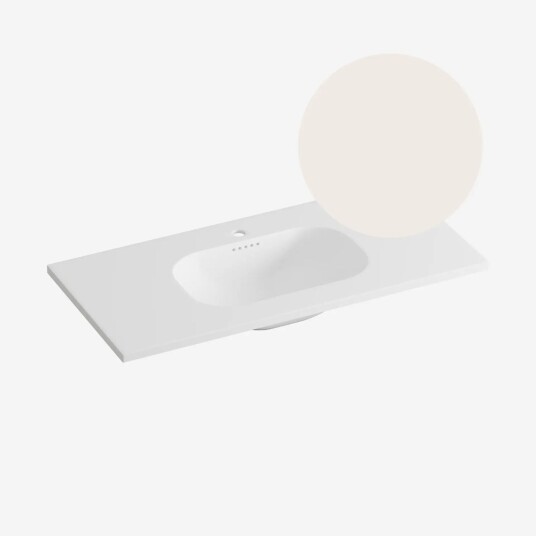 Korsbakken Nice Heldekkende Lys Beige 100cm