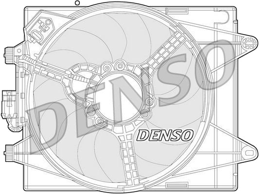 DENSO DER13005 Kjølevifte DENSO DER13005 Kjølevifte